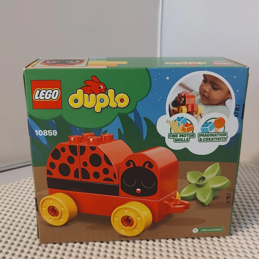 Lego 10859 My First Ladybug Duplo Building Toy Set NWT
